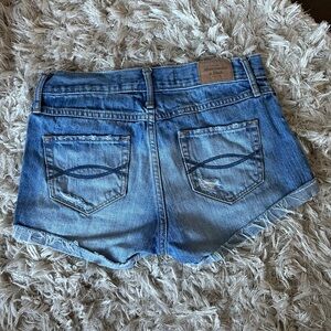 Abercrombie and Fitch Medium Wash Jean Shorts